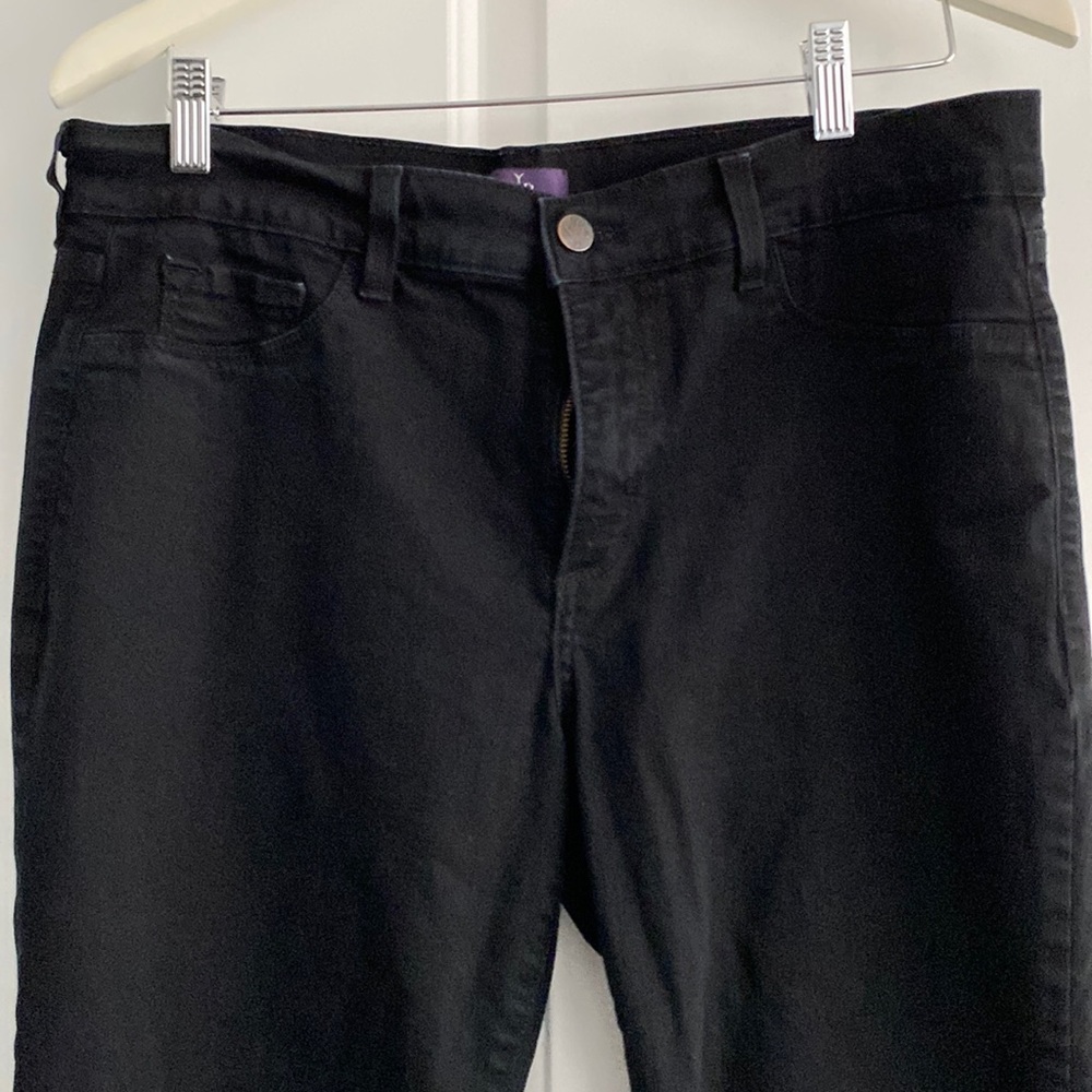 Nydj black demin jeans